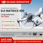 DJI Matrice 400 Surveying Drone Aerial Photography 4K Aircraft Jingwei M400 Medium Flagship Model [Includes 1 Battery, Battery Case, Remote Controller, Flagship Insurance]