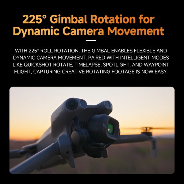 DJI Mini 5 Pro One-Inch Mini Aerial Photography Drone with Omnidirectional Active Obstacle Avoidance, Intelligent Follow, Lightweight, High-Definition, Professional, Lossless Vertical Shooting, Entry-Level Lightweight UAV