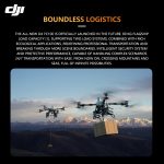 DJI FlyCart 100 Large Transport Drone for Emergency Rescue Payload Transport, Load Capacity 80 kg, Standard Package [Hoisting System, Smart Charger, Battery*2]