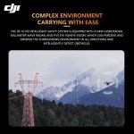 DJI FlyCart 100 Large Transport Drone for Emergency Rescue Payload Transport, Load Capacity 80 kg, Standard Package [Hoisting System, Smart Charger, Battery*2]