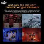 DJI FlyCart 100 Large Transport Drone for Emergency Rescue Payload Transport, Load Capacity 80 kg, Standard Package [Hoisting System, Smart Charger, Battery*2]