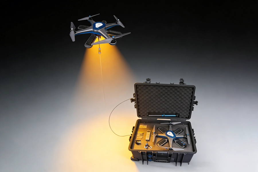 Tethered Drone Lighting System banner