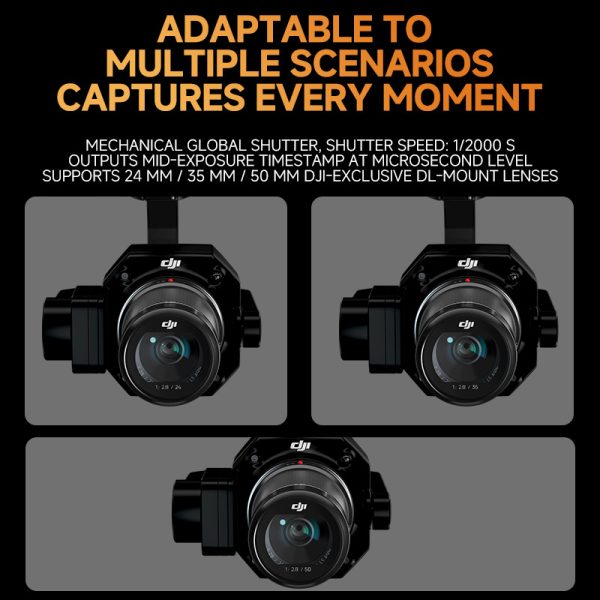 DJI Zenmuse P1 full-frame three-axis gimbal camera mount, 2D and 3D mapping, close-range surveying, high-definition aerial photography, compatible with M350RTK drone