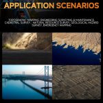 DJI Zenmuse P1 full-frame three-axis gimbal camera mount, 2D and 3D mapping, close-range surveying, high-definition aerial photography, compatible with M350RTK drone