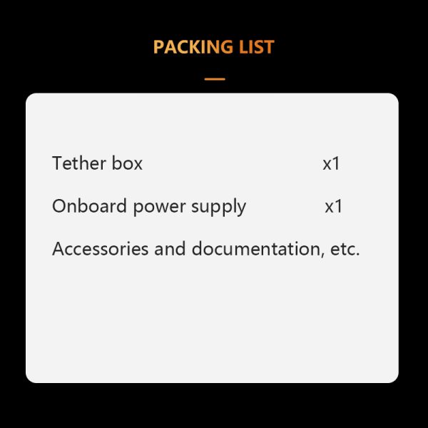 DJI Third-Party Accessories Lanyard Power Supply G12-M3 Compatible with Mavic 3 Pro, Mavic 3E, Mavic 3T, Matrice 4E, Matrice 4T Drones 600W