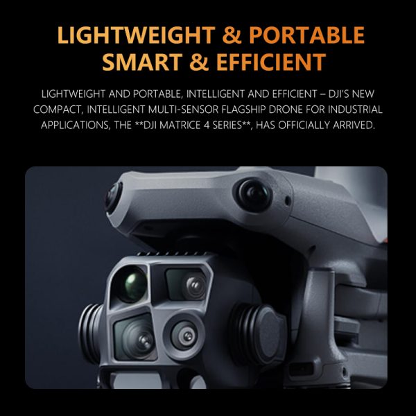 DJI Drone DJI Matrice 4T High-Definition Aerial Camera Thermal Imaging Infrared Drone Jingwei M4T Kit [Includes Battery, RTK, Safety Case, Flagship Insurance]